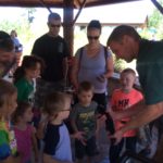 Live fish at Willow Bend during Colorado River Days 