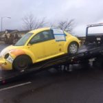 Biobug on the way to get fixed! 